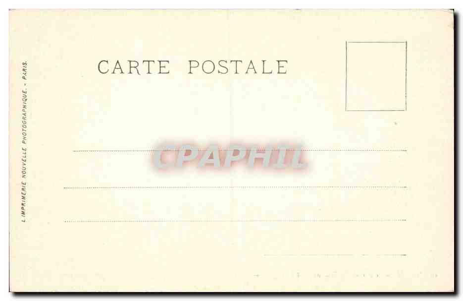 Riom - Cour de la Maison de l'Horloge - CPA  — Rückseite