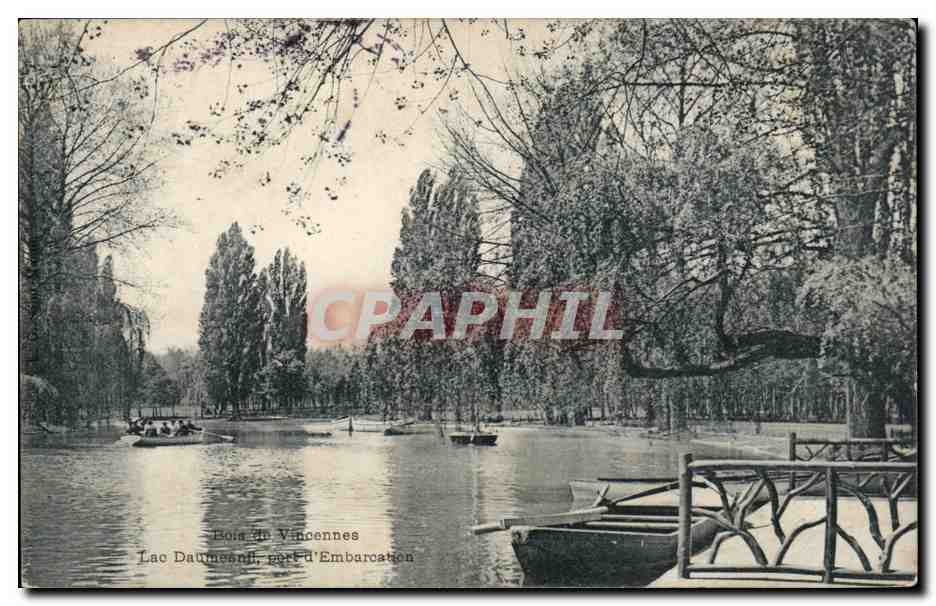 Paris - 12 - Bois de Vincennes - Lac Daumnesnil 