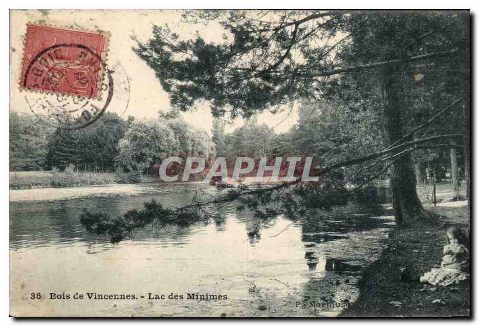 Paris - 12 - Bois de Vincennes - Lac des Minimes - Enfant - CPA 