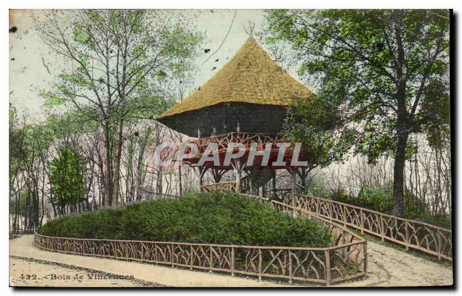 Paris - 12 - Bois de Vincennes - Le Kiosque - CPA 
