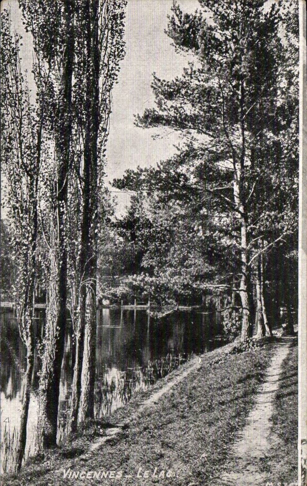 Paris - 12 - Bois de Vincennes - Le Lac - CPA 