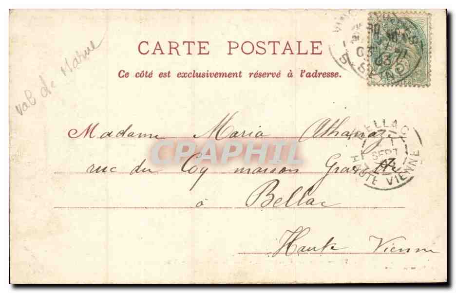 Paris - 12 - Bois de Vincennes - Lac Daumnesnil - CPA  — Rückseite