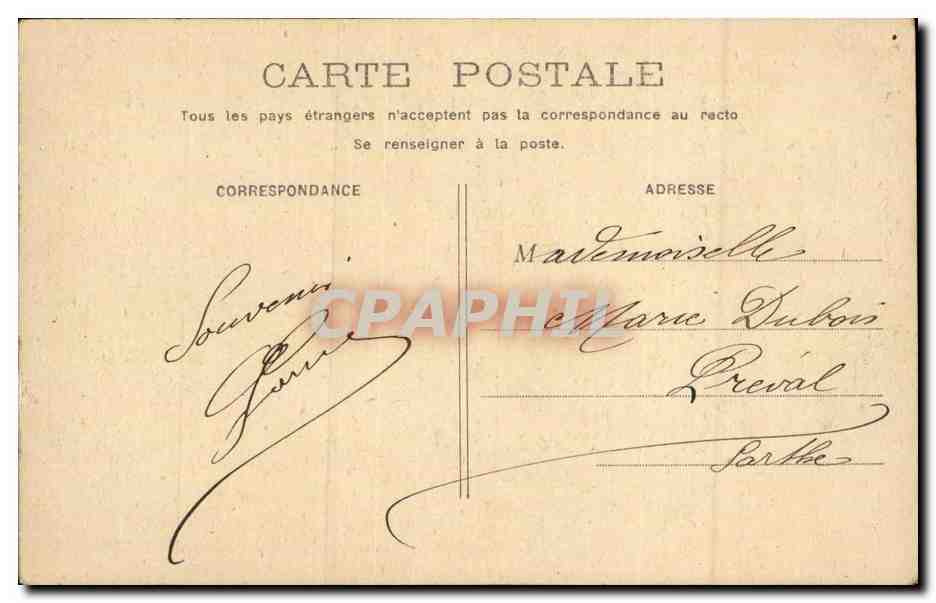 Enfant - Fantaisie - Children in Noble Clothing - CPA  — Rückseite