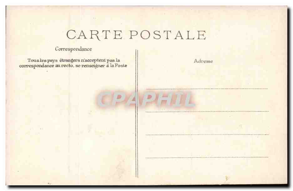 Fetes - Bonjour - Porte Bonheur - CPA  — Rückseite