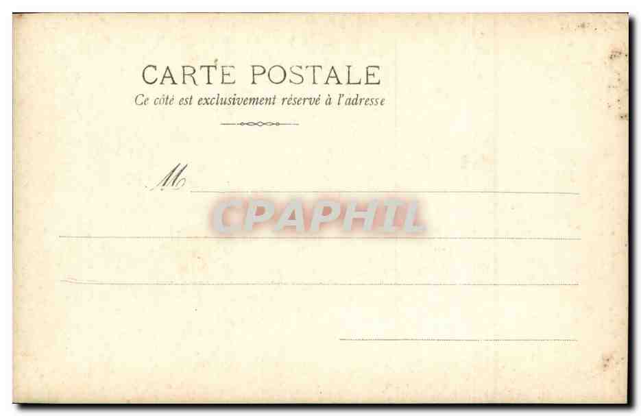 Jeune femme en robe longue — scène naturelle — Reuthinger Paris, série N°7 — Verso
