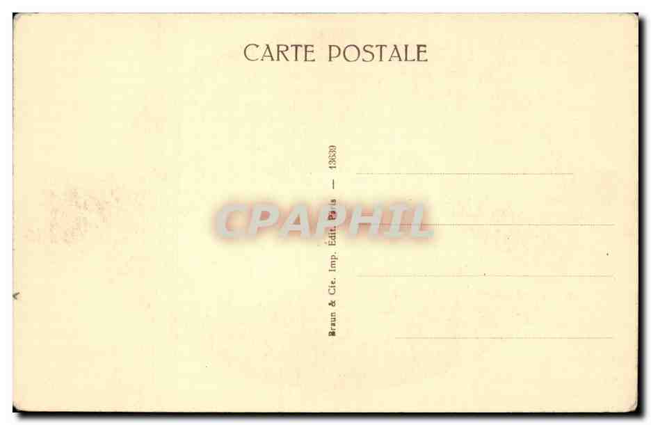 Musee de Versailles - Arts - Tableaux - Madame Louise de France - CPA  — Verso