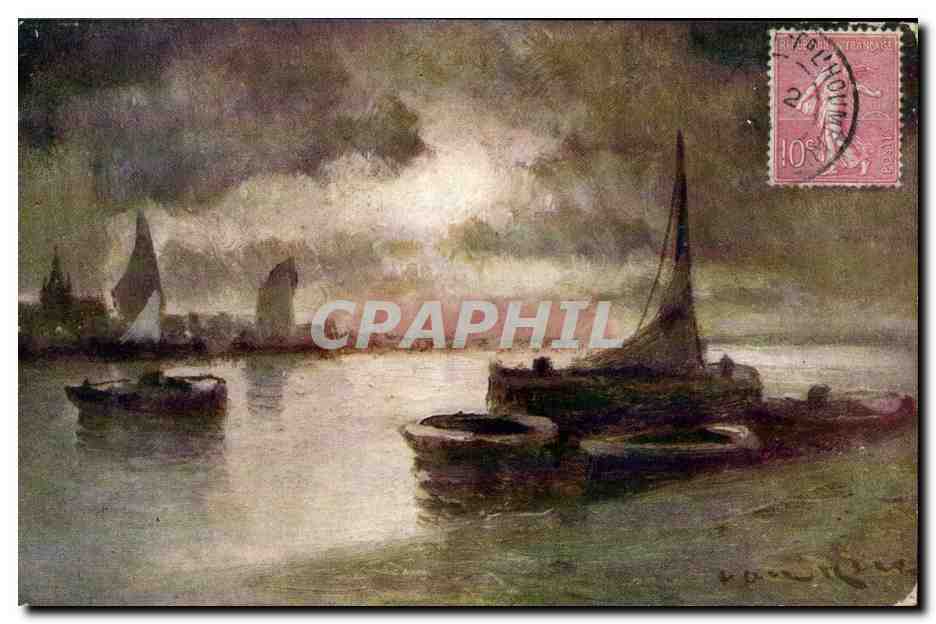 Bateaux - Voilier - Sailboat - CPA 