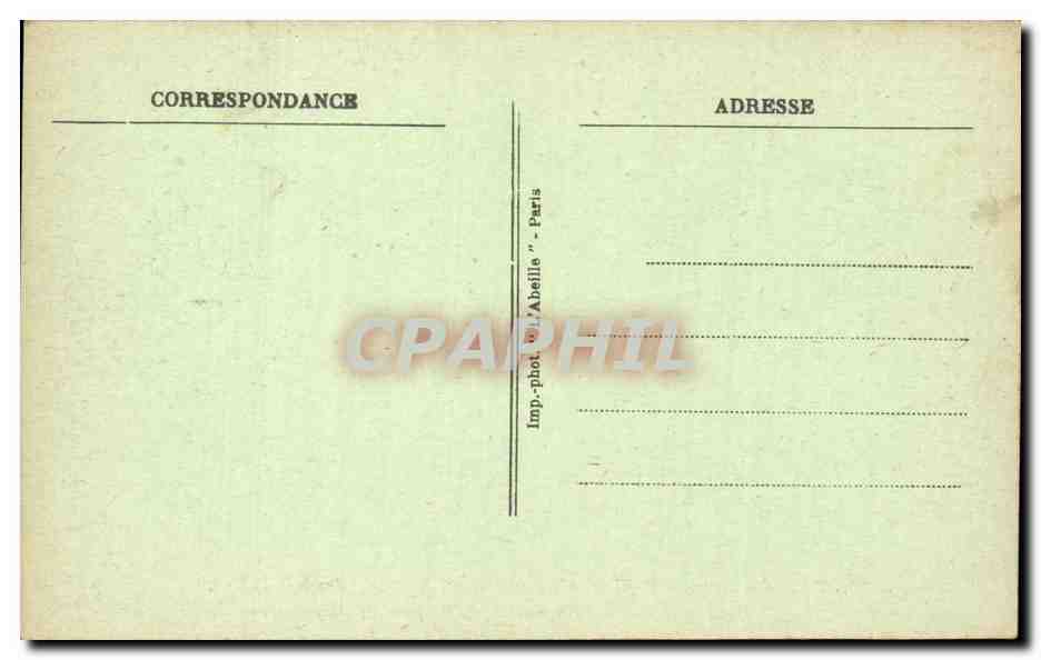 Paris - 16 - Bois de Boulogne - Bagatelle - L'Etang des Nenuphars - CPA  — Rückseite