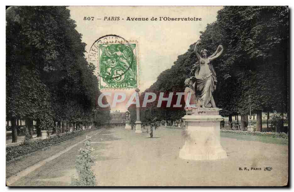Paris - 14 - Avenue de l'Observatoire - CPA 