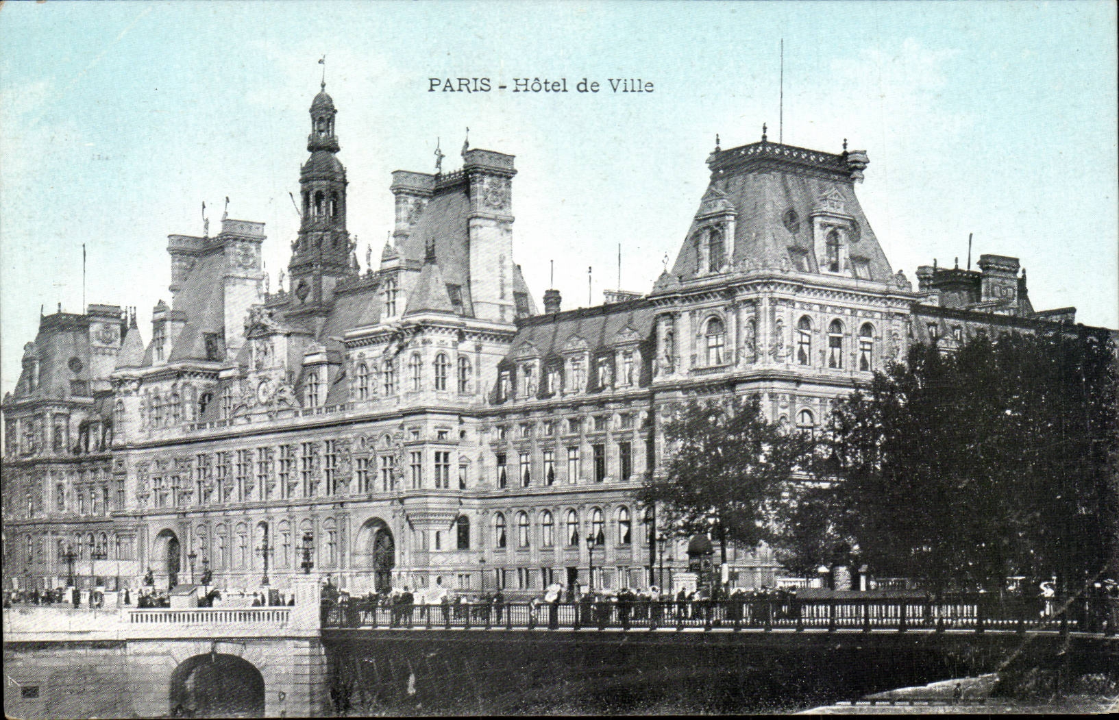 Paris - 4 - Hotel de Ville - CPA 