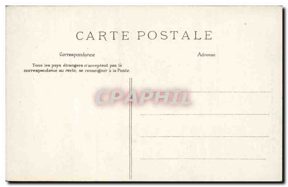 Paris - 1 - Oratoire du Louvre - CPA  — Rückseite