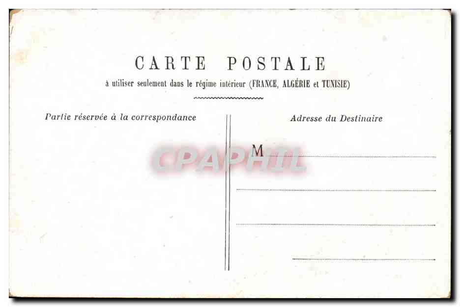 Paris - 1 - Rue des Pyramides - Monument de Jeanne d'Arc - CPA  — Verso