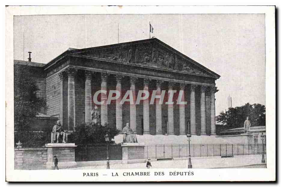 Paris - 1 - Chambre des Deputes - CPA 