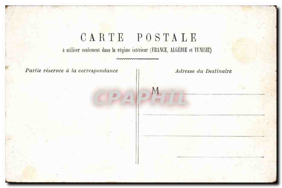 Paris - 1 - La Comedie Francaise - CPA  — Verso