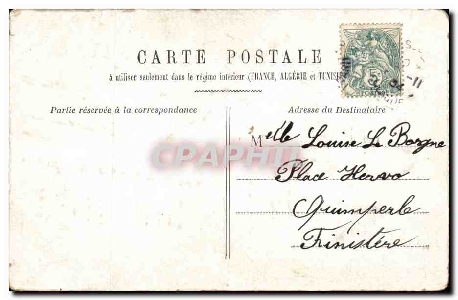 Paris - 8 - Souvenir - Grand Palais - CPA  — Verso