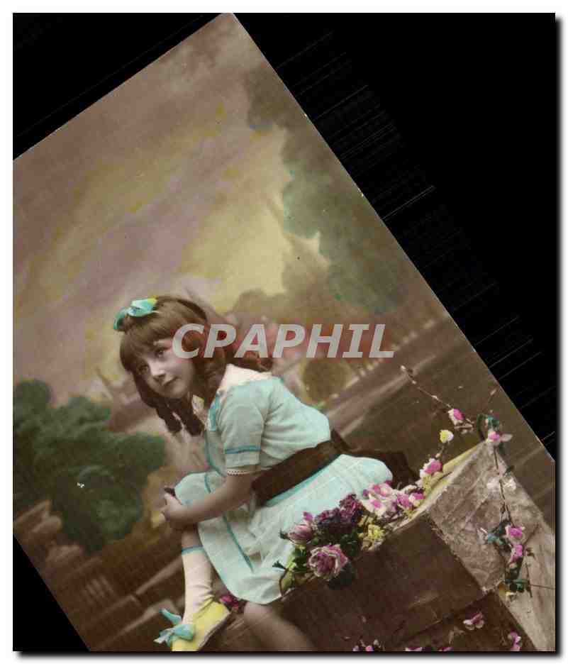 Fantaisie - Enfant - Petite Fille - CPA 