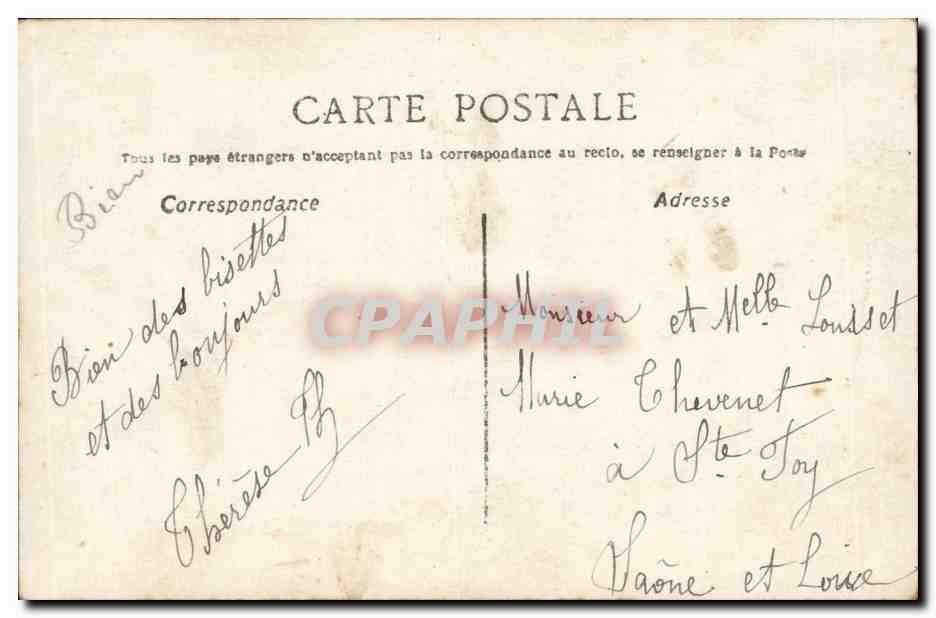 Fantaisie - Enfant - Children with roses - CPA  — Rückseite