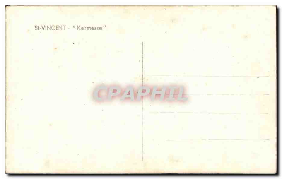 Fantaisie - Enfants - Cirque - circus - clown - humour Violon Pierrot - CPA  — Rückseite