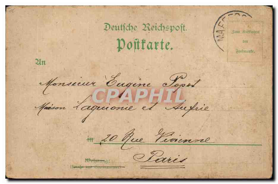 Fantaisie - Femme - Woman in Elegant Costume - CPA  — Rückseite