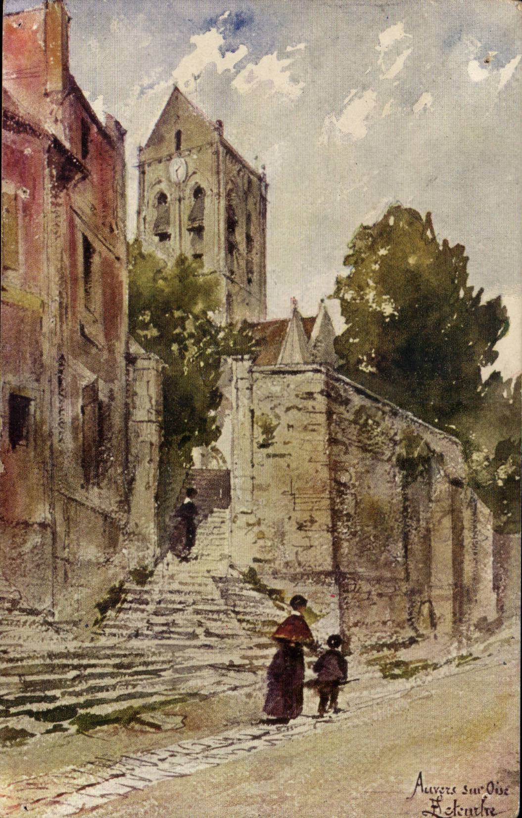 CPA Auvers sur Oise
