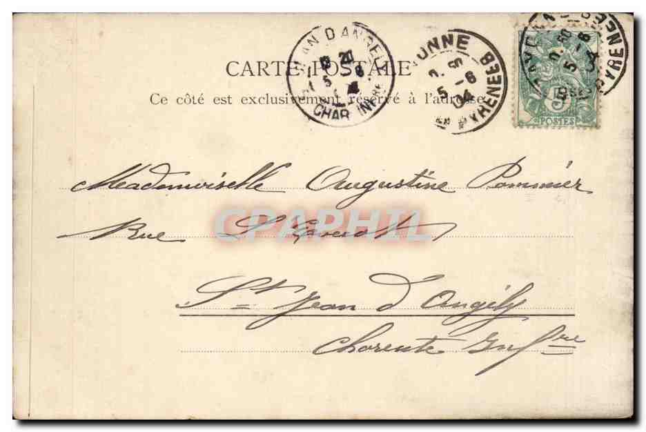 CPA Bayonne Le pont St Esprit et le reduit — Rückseite