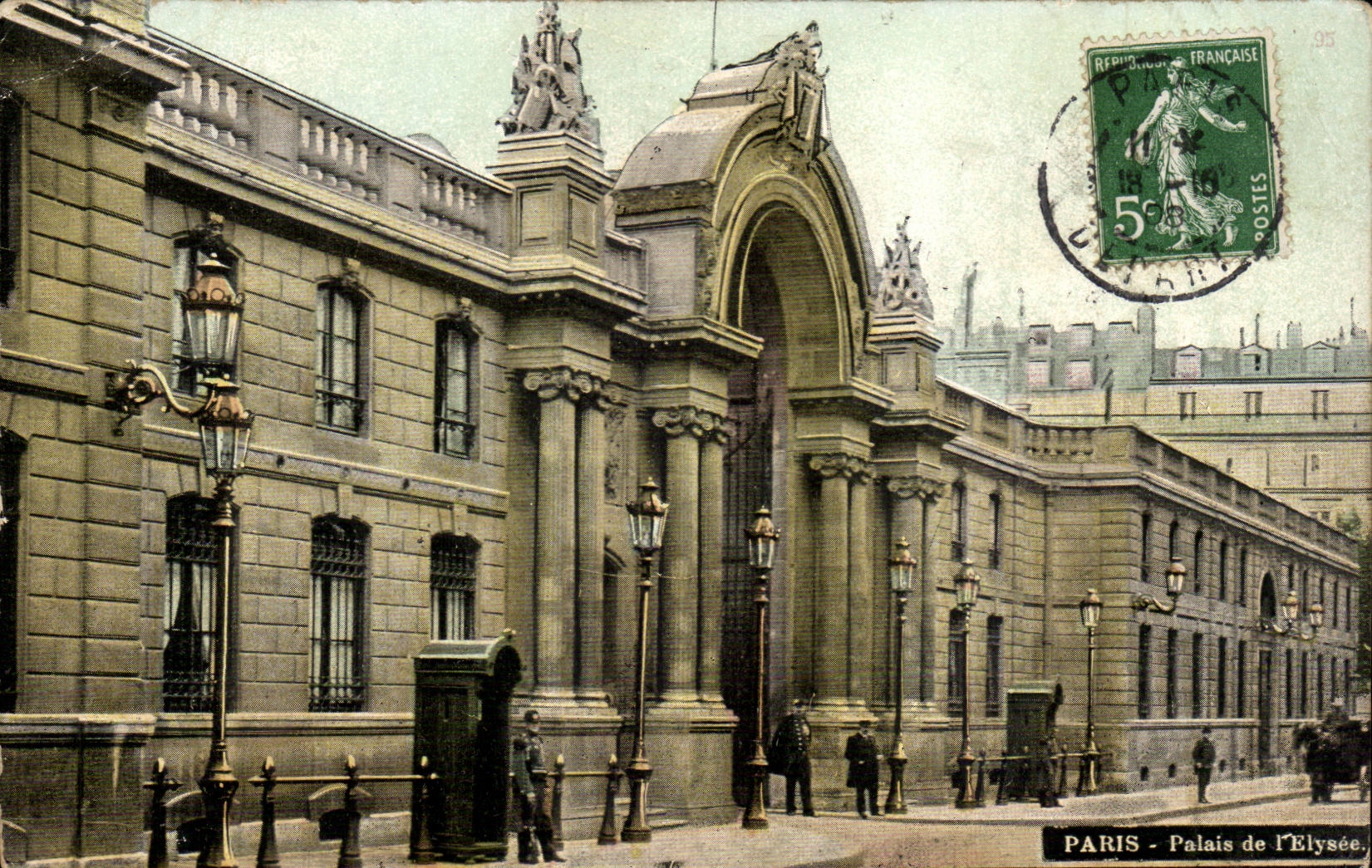 Paris - 8 - Palais de l'Elysee - CPA 
