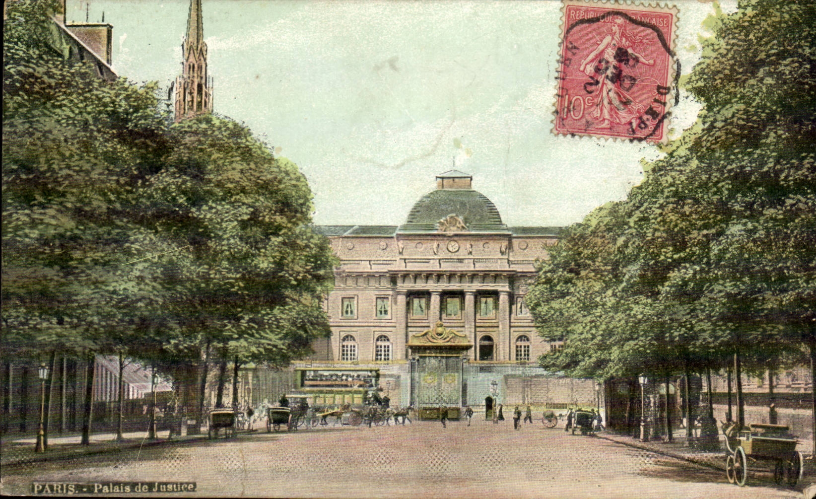 Paris - 1 - Palais de Justice - CPA 