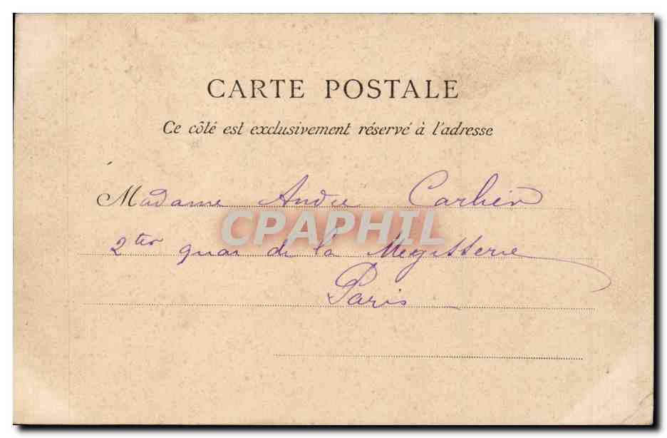 Paris - 5 - La Nouvelle Sorbonne - CPA  — Rückseite