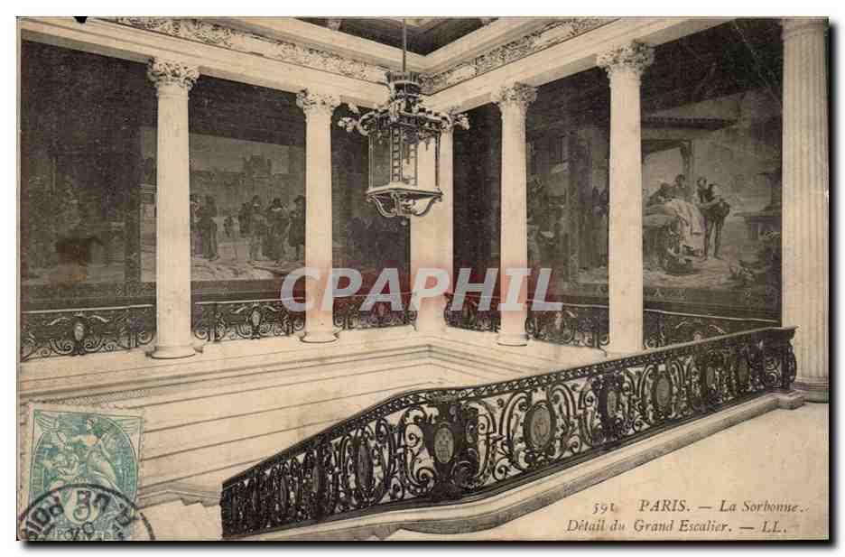 Paris - 5 - La Sorbonne - CPA 