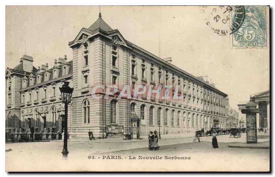 Paris - 5 - La Nouvelle Sorbonne - CPA 
