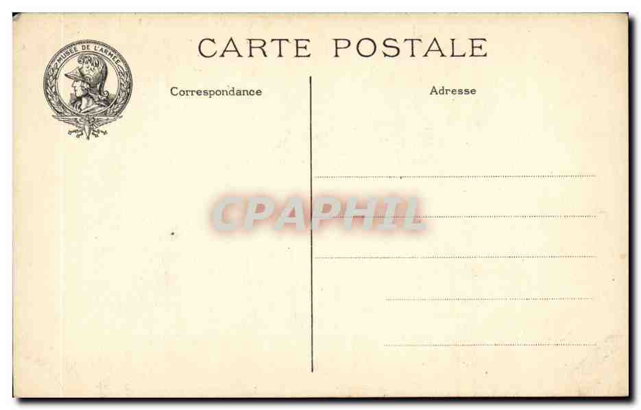 Paris - 7 - Hotel des Invalides - Musee de l'Armee - CPA  — Rückseite