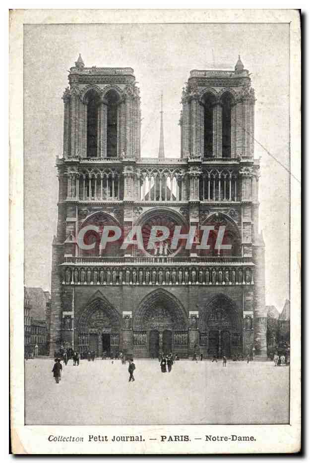 Paris - 4 - Notre Dame CPA 