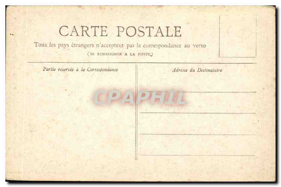Paris - 4 - Notre Dame CPA  — Verso