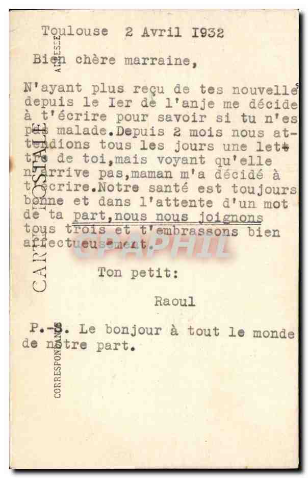 Toulouse - Les Jacobins - CPA  — Verso