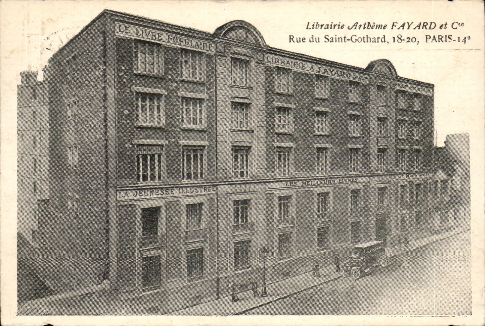Paris - 14 - Librairie Atheme Faynard - Rue de Saint Gothard - CPA 