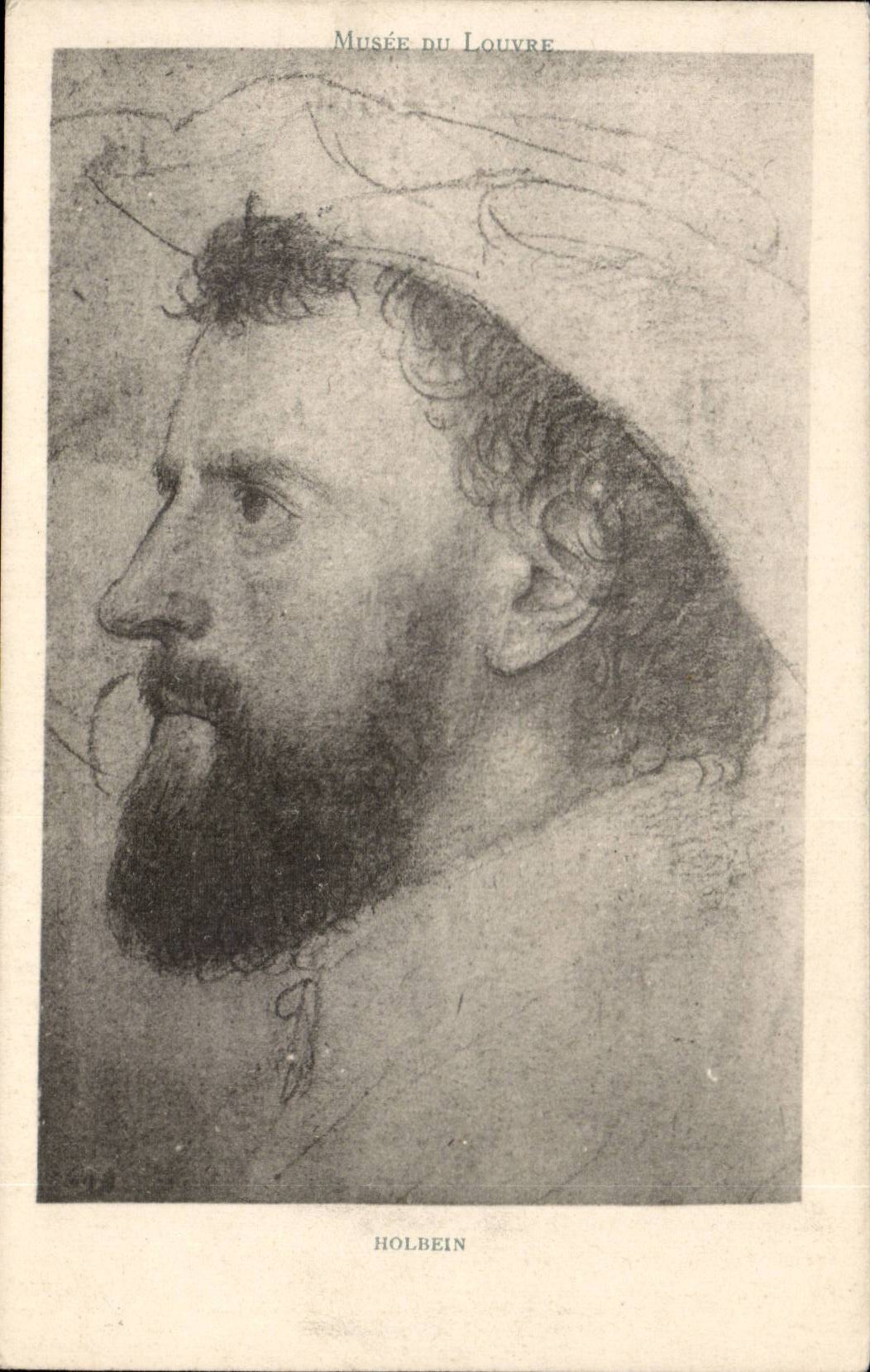 Atts - Tableau - Holbein - Musee du Louvre - Paris CPA 