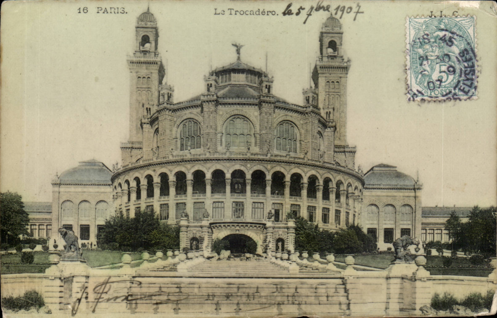 Paris - 16 - Le Trocadero - CPA 