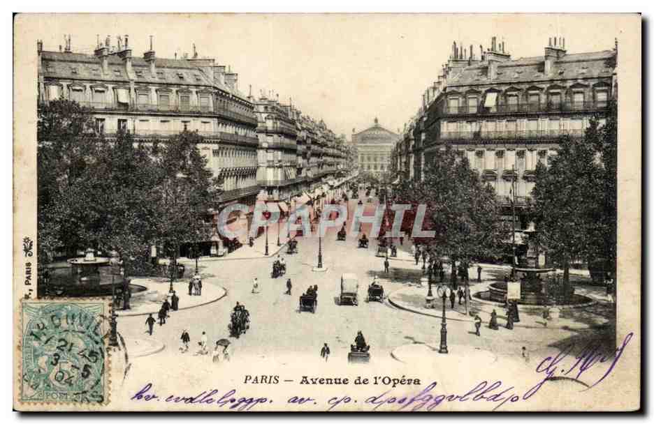 Paris - 9 - Avenue de l'Opera - CPA 