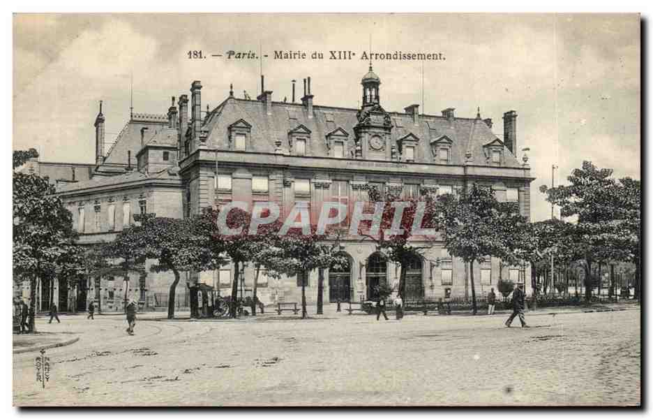 Paris - 13 - Mairie du XIII Arrondissement CPA 