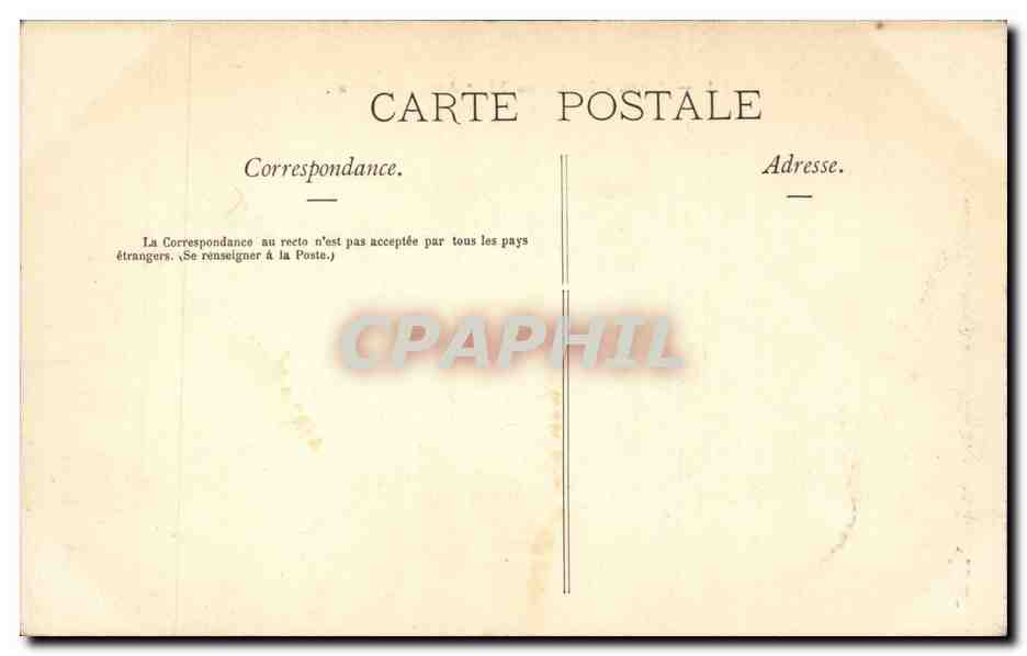 Paris - 13 - Mairie du XIII Arrondissement CPA  — Rückseite