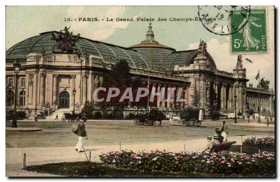 Paris - 8 - Le Grand Palais CPA 