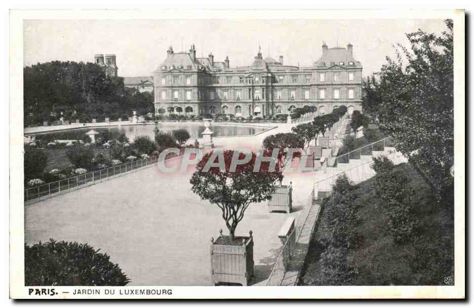 Paris - 6 - Jardin du Luxembourg CPA 