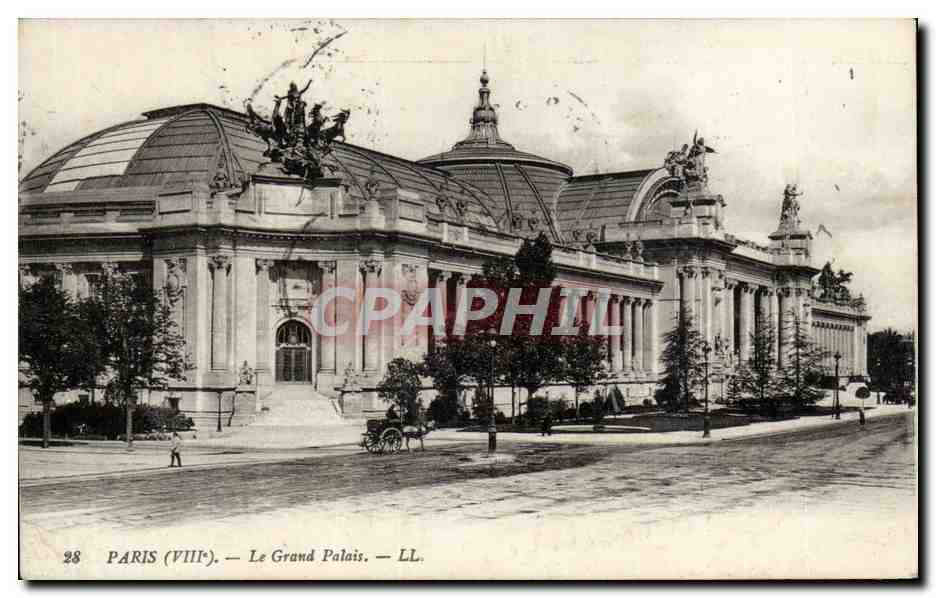 Paris - 8 - Le Grand Palais CPA 