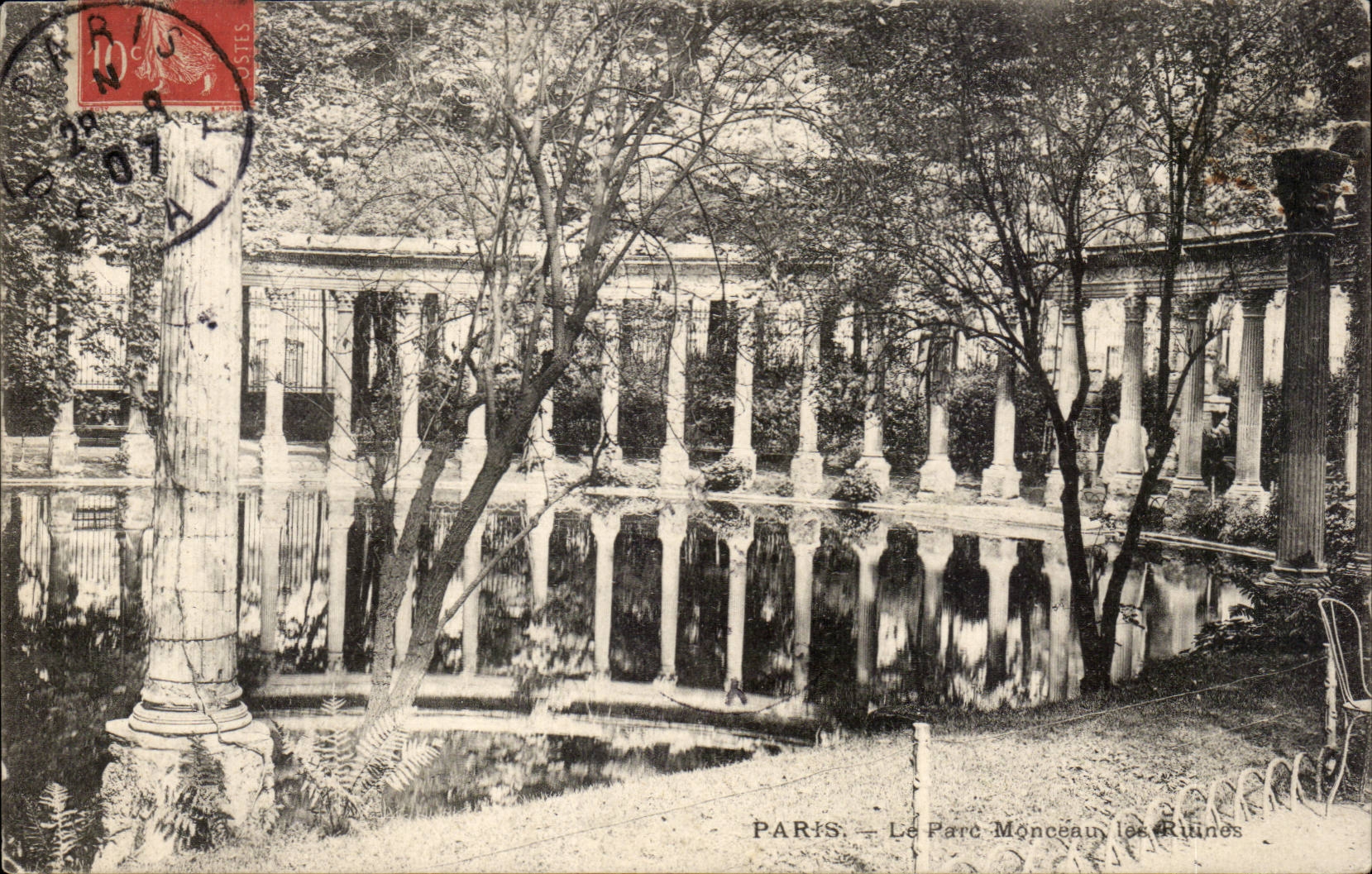 Paris - 8 - Le Parc Monceau CPA 