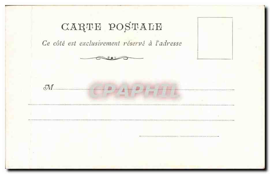 Arts - Tableaux - Dore - Le Depart - CPA  — Verso