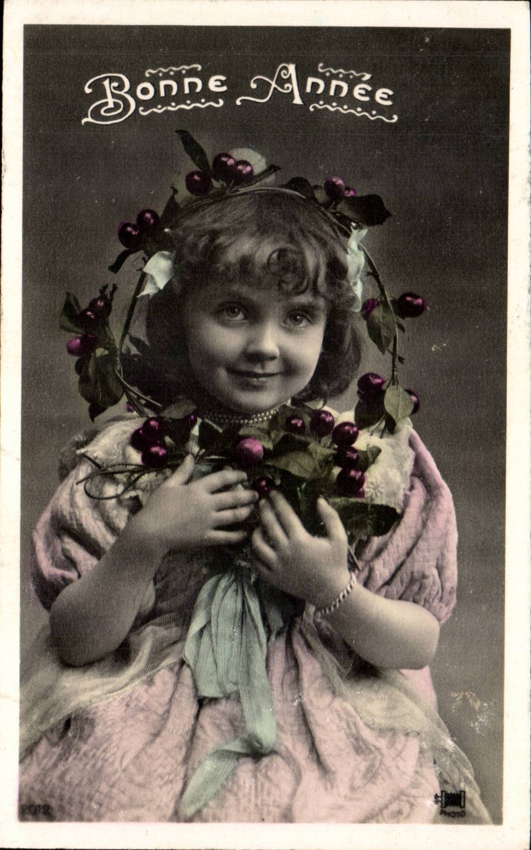 Fantaisie - Enfant - Child with pretty eyes - CPA 