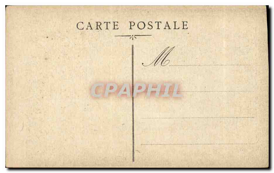 Reims - St Jacques - Le Nef - en Ruines - CPA  — Verso