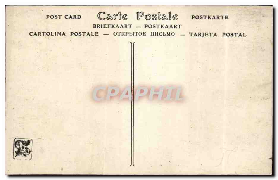 Arts - Tableaux - Une Idylle - Salon de Paris - Leo Roussel - CPA  — Verso