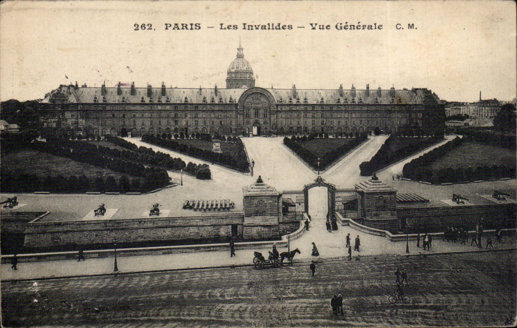 Paris - 7 - Les Invalides - Vue Generale - CPA 