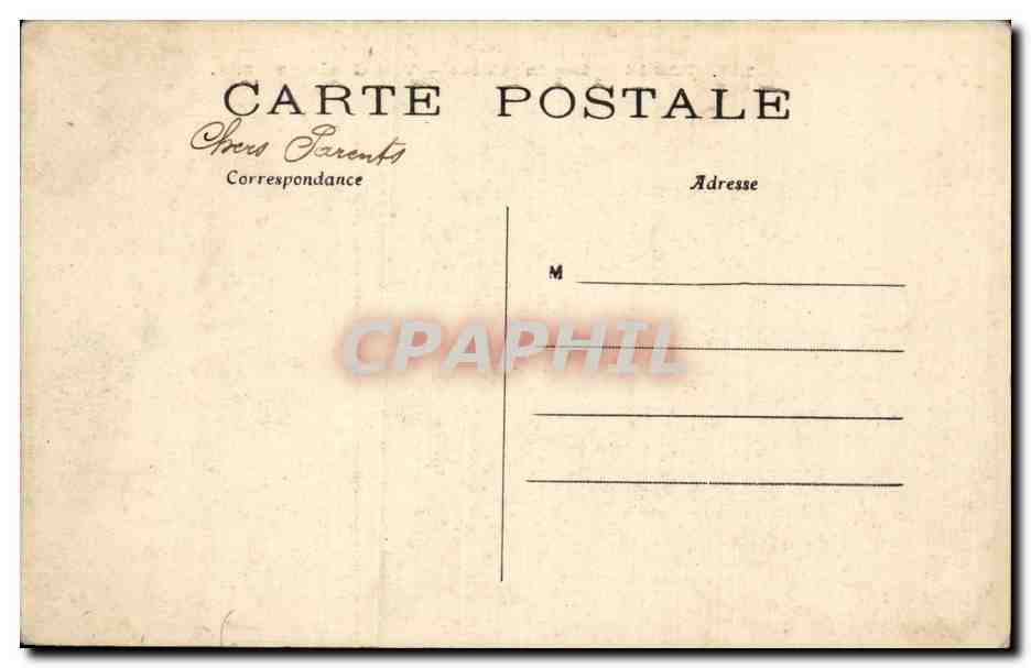 Paris - 7 - Les Invalides - Vue Generale - CPA  — Rückseite